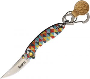 Brighten Blades Laugh Keychain Framelock (1.5″)