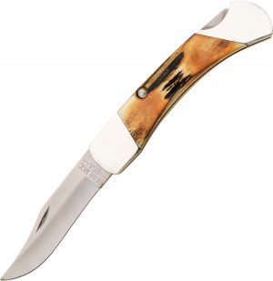 Bear & Son Folding Hunter Stag Bone