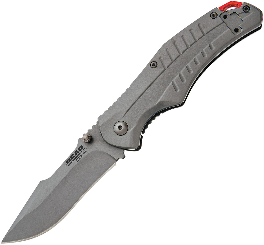 Bear Edge Framelock A/O Gray (3.25") Bear Edge Framelock A/O Gray (3.25")