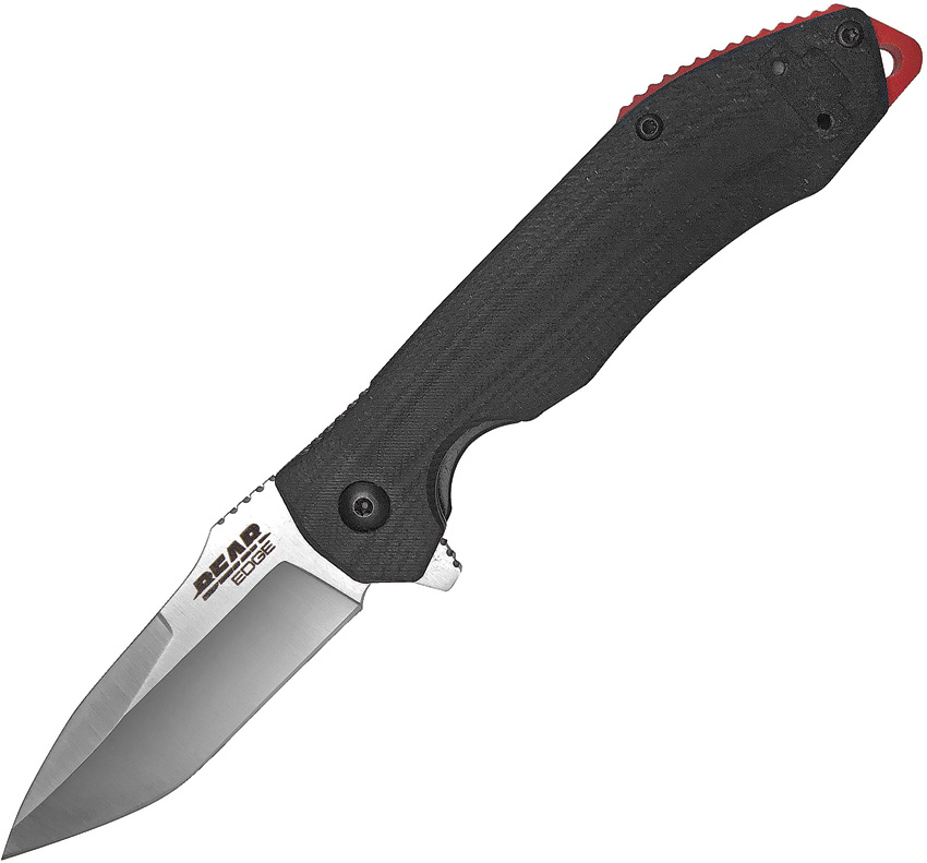Bear Edge Framelock Black G10 (3.25") Bear Edge Framelock Black G10 (3.25")