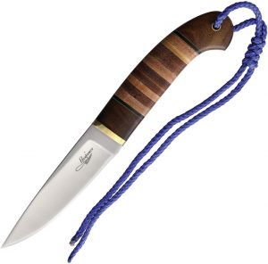 BenJahmin Knives Stacked Leather Hunter (4.25″)