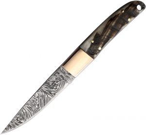 BenJahmin Knives Fixed Blade Ram Horn (4.25″)