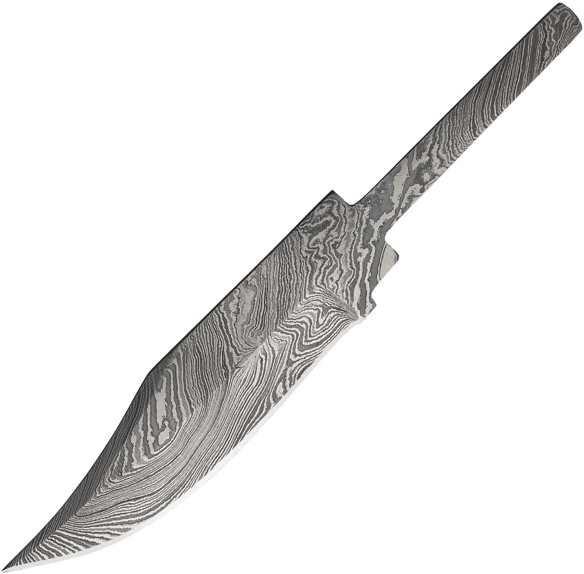 Knifemaking Damascus Skinner Blade (4.25")