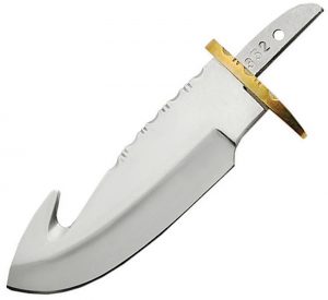 Knifemaking Guthook Blade With Sheath (4.5″)