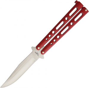 Benchmark Balisong Red (3.5″) (Open box item – like new)