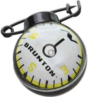 Brunton Globe Pin-On Ball Compass