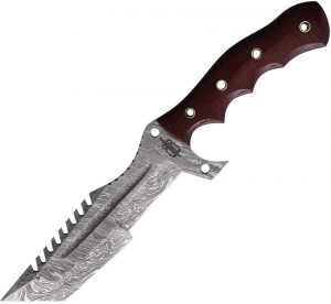 BucknBear Damascus Tanto Tracker (6″)