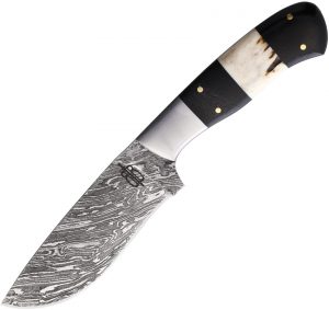 BucknBear Damascus Fixed Blade (4.5″)