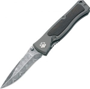 Boker Leopard Damascus II Knife Gray (3.75″)