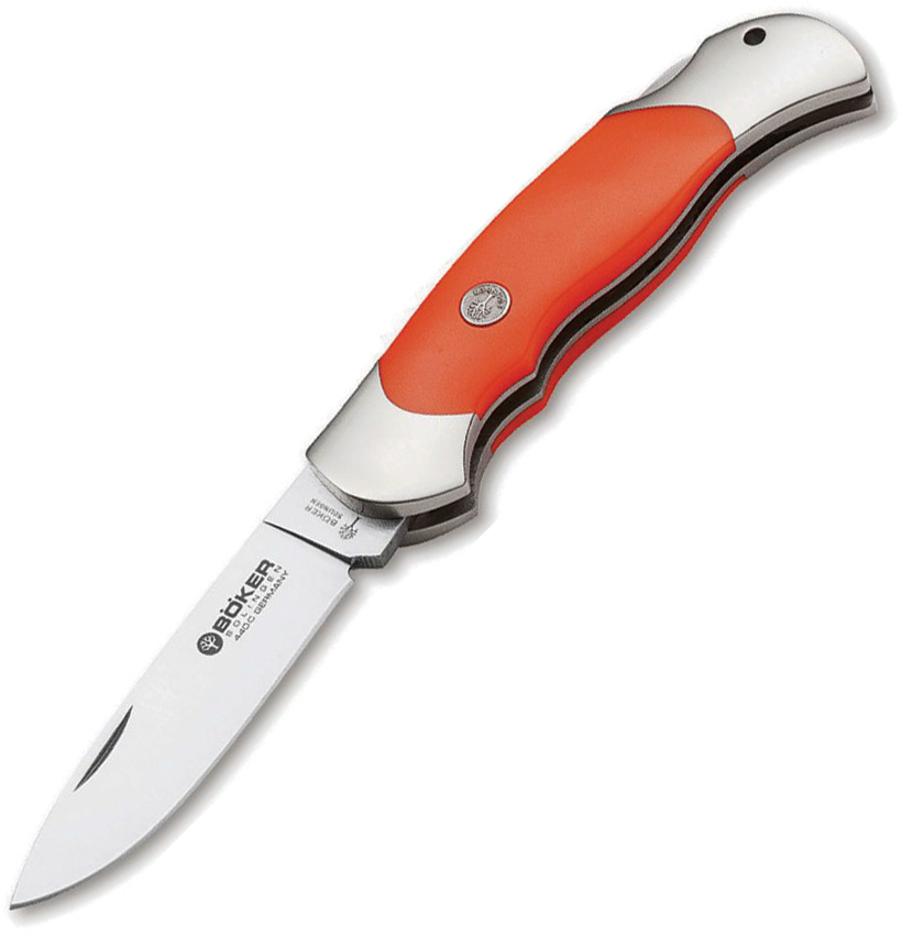 Boker Optima, Boker Optima Night Hunter Knife, Boker Optima Night Hunter Knife Orange (3.75") for sale