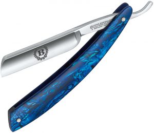 Boker Paua Folding Razor Blue (3″)