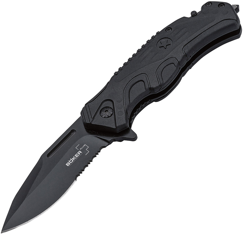 Boker Plus Savior 2 Linerlock Black (3.38") Boker Plus Savior 2 Linerlock Black (3.38")