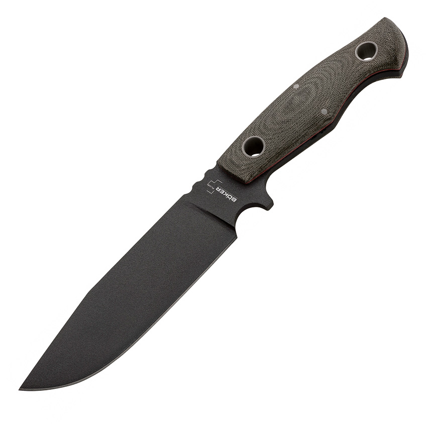 Boker Plus Rold Fixed Blade Black Sk5 (6.25") Boker Plus Rold Fixed Blade Black Sk5 (6.25")