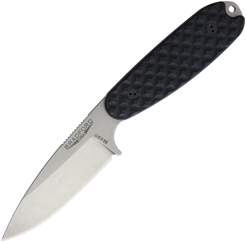 Bradford Knives Guardian 3.5 Sabre Black (3.75")