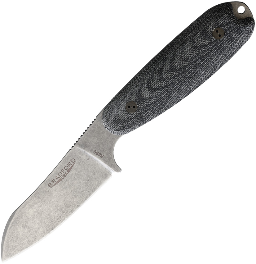 Bradford Knives Guardian 3.5 Sheepsfoot Black (3.75")