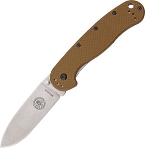 BRK Designed by ESEE Avispa Coyote Brown Satin (3.5″)