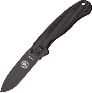 BRK Designed by ESEE Avispa Framelock Black D2 (3.5″)