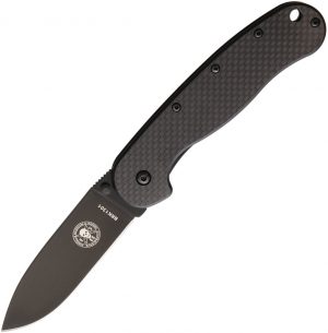 BRK Designed by ESEE Avispa Framelock CF/Black D2 (3.5″)
