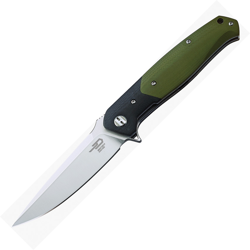 Bestech Swordfish ,Bestech Swordfish Linerlock Knife Green (4")