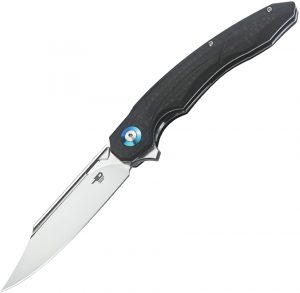 Bestech Fanga Linerlock CF Knife Black (4″)