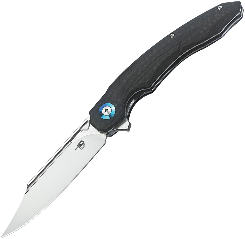 Bestech Fanga Linerlock ,Bestech Fanga Linerlock CF Knife Black (4")