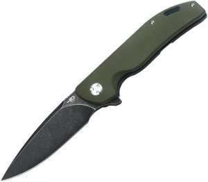 Bestech Bison Framelock Knife Green (3.58″)