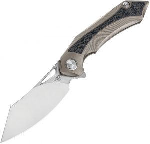 Bestech Kasta Framelock Knife Bronze (3.5″)