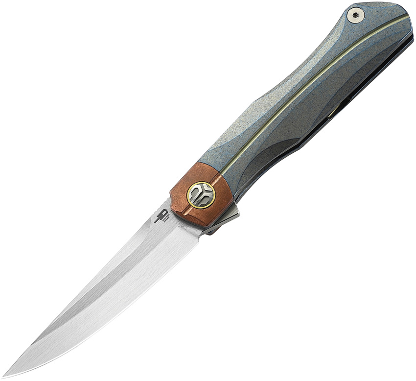 Bestech Knives Thyra Framelock Blue (3.5")