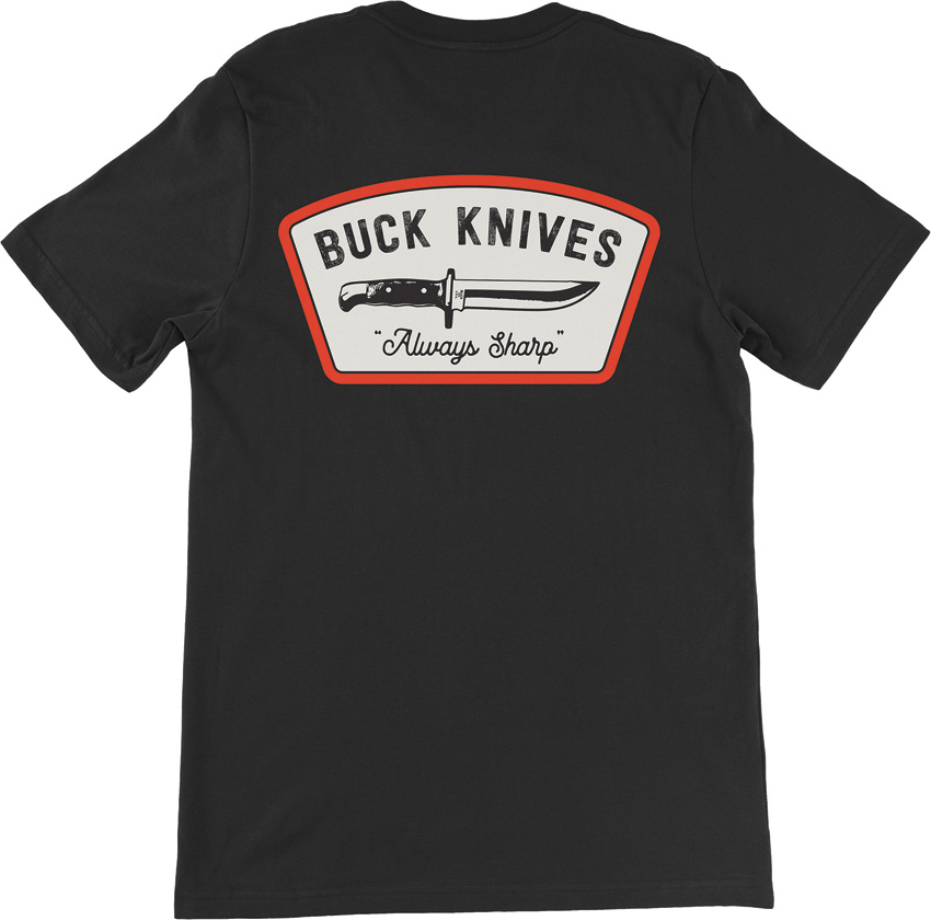 Buck 124 Patch T-Shirt XXL