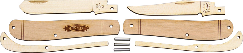 Case Cutlery Wooden Knife Kit Mini Trapper