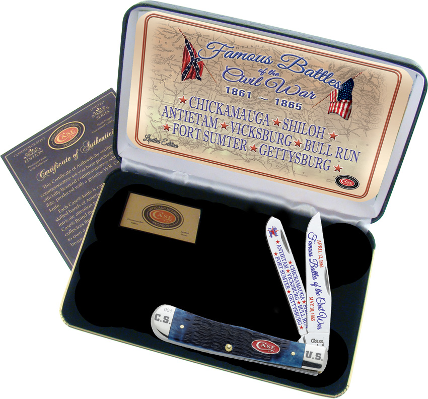 Case Cutlery Famous Battles of Civil War Case Cutlery Famous Battles of Civil War