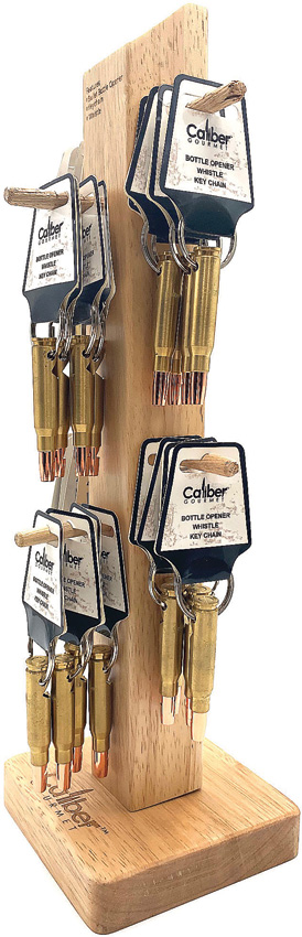 Caliber Gourmet Bullet Whistle Counter Display