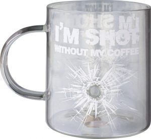 Caliber Gourmet Glass Coffee Mug