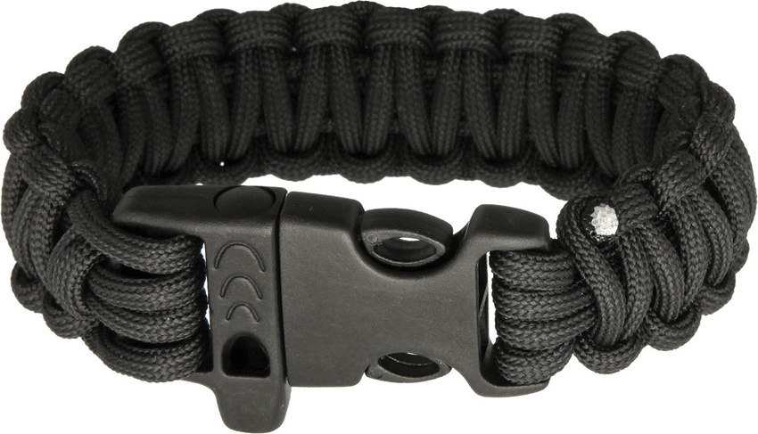 Combat Ready Survival Bracelet Black