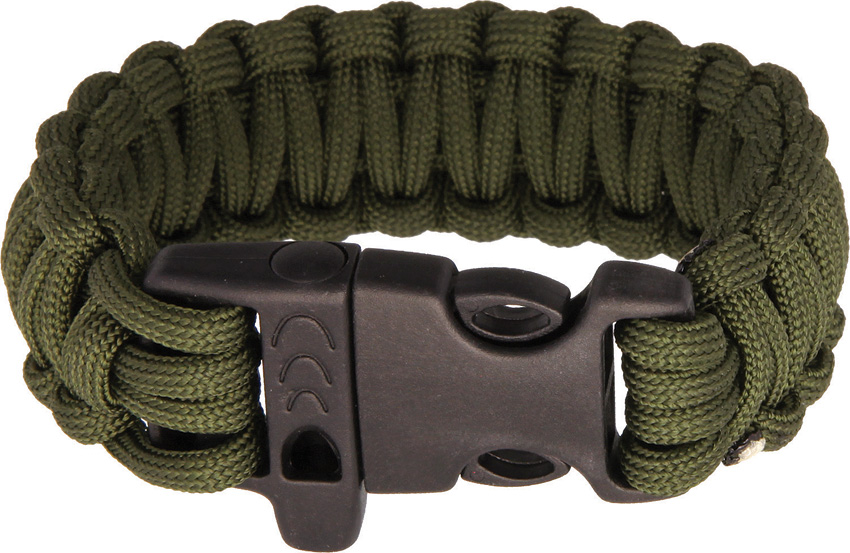 Combat Ready Survival Bracelet OD Green