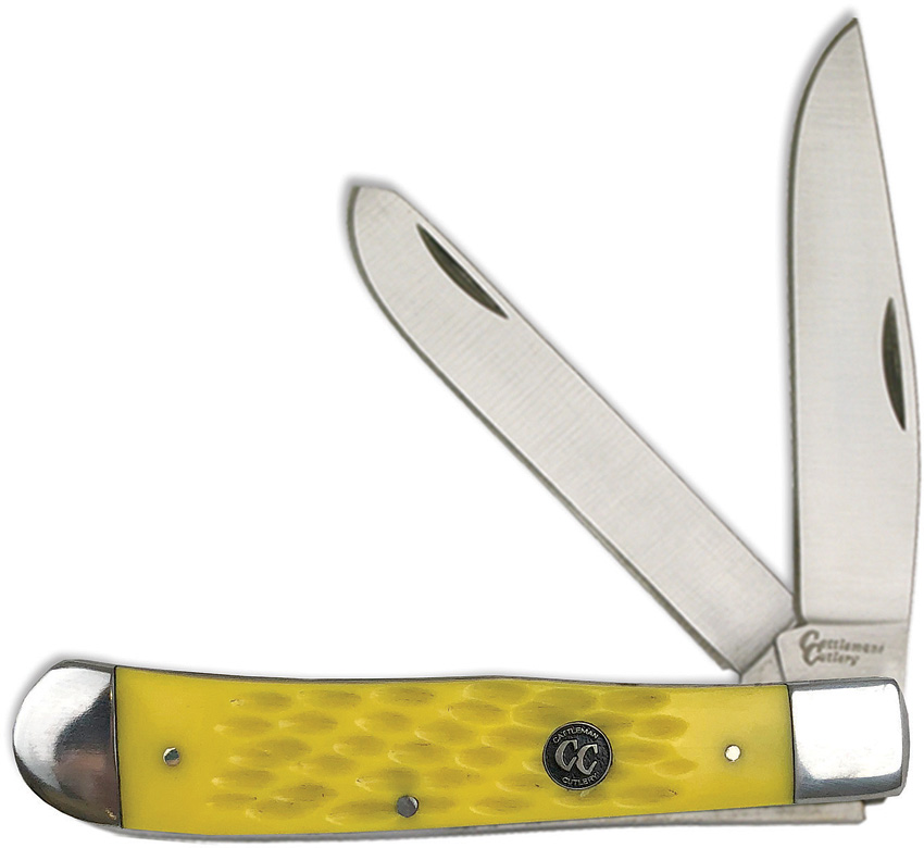 Cattleman's Cutlery Signature Trapper Yellow
