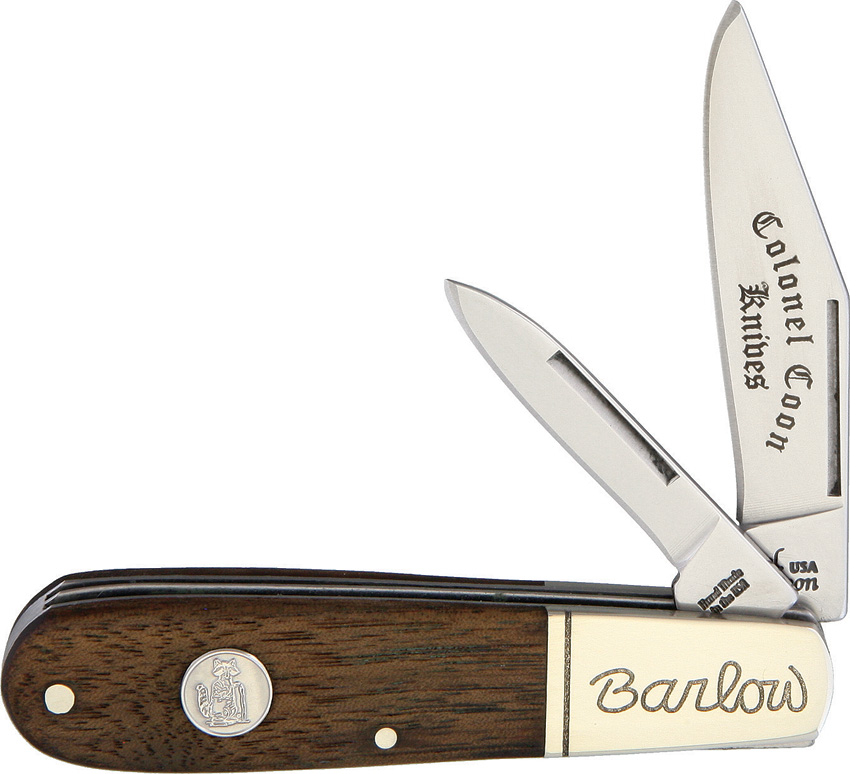 Colonel Coon Barlow Two Blade Walnut