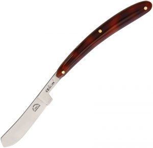 CEM Cutlery Small Folding Razor Tortoise (2.25″)