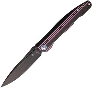 CH KNIVES Journey Framelock Purple M390 (3.5″)