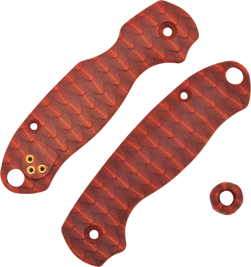 Chroma Scales Para 3 Handle Scales Red Chroma Scales Para 3 Handle Scales Red