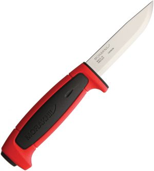 Mora Basic 511 Fixed Blade Red (3.5″)
