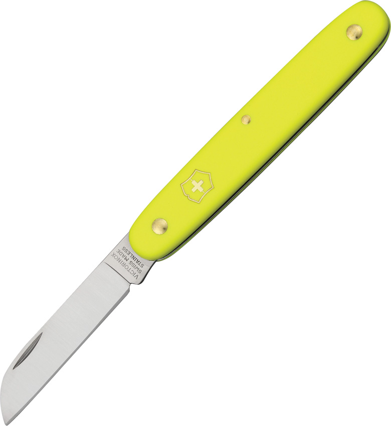 Victorinox Floral Knife Yellow (2.5")