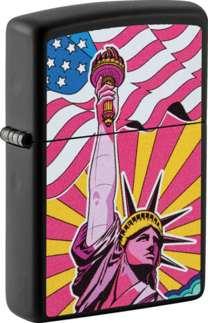Zippo Lady Liberty Design