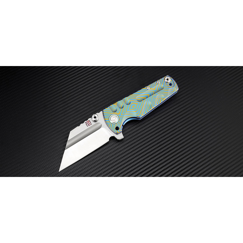 Artisan Proponent Knife Blue/Gold S35VN (4") Artisan Proponent Knife Blue/Gold S35VN (4")