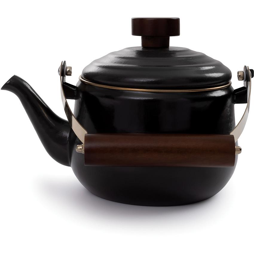 Barebones Living Enamel Teapot