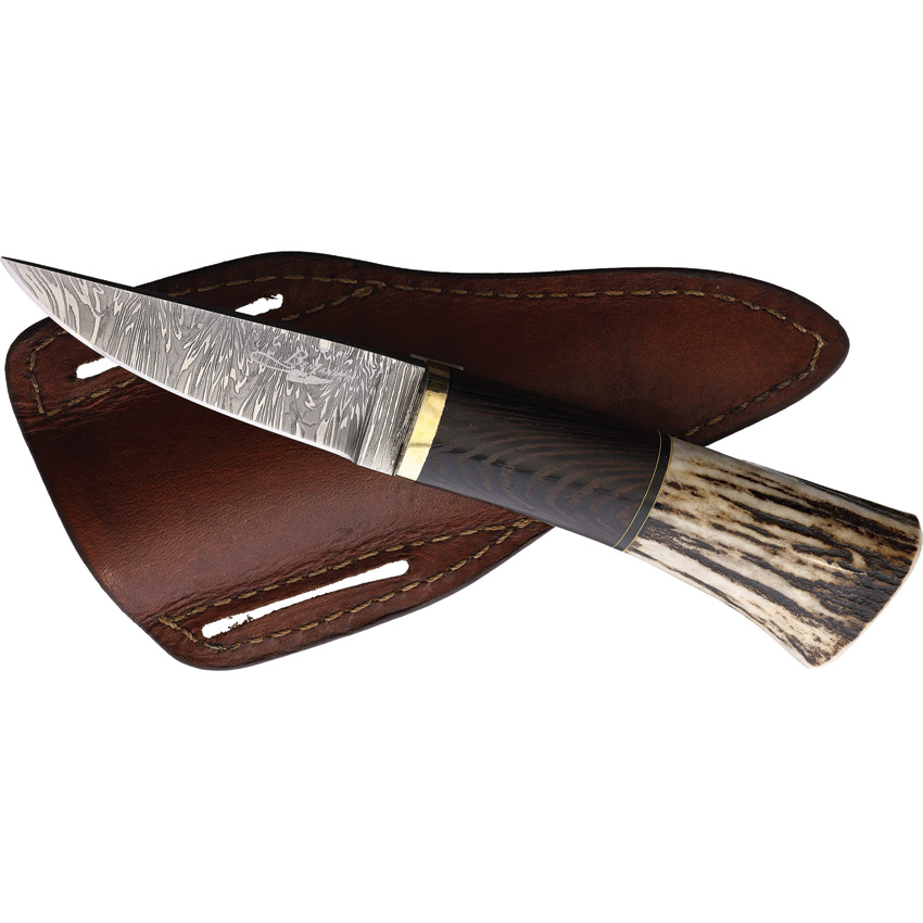 BenJahmin Knives Fixed Blade Stag/Wood (3.5")