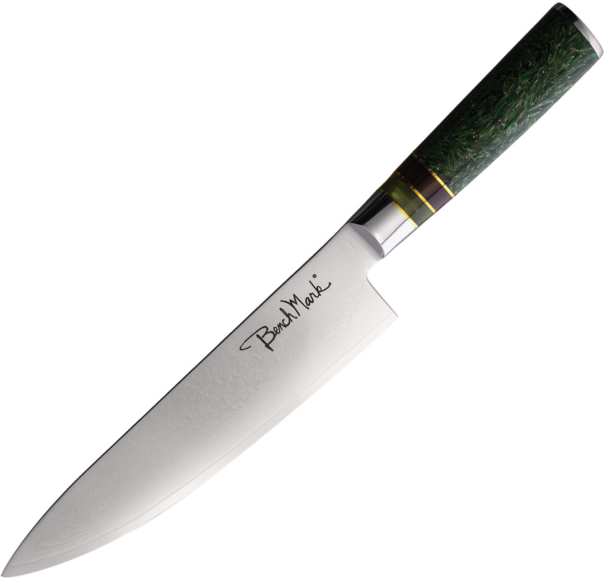 Benchmark Chef\'s Knife Japanese Damascus (8")
