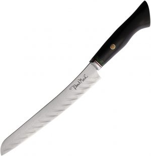 Benchmark Bread Knife Damascus (8″)