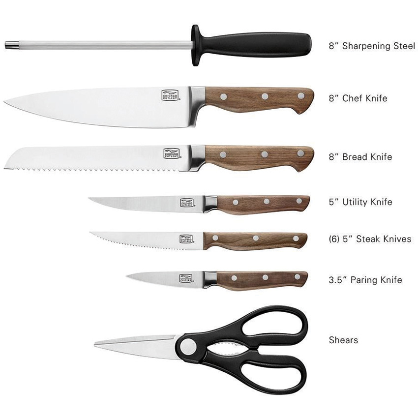 Chicago Cutlery Precision Cut Kitchen Set