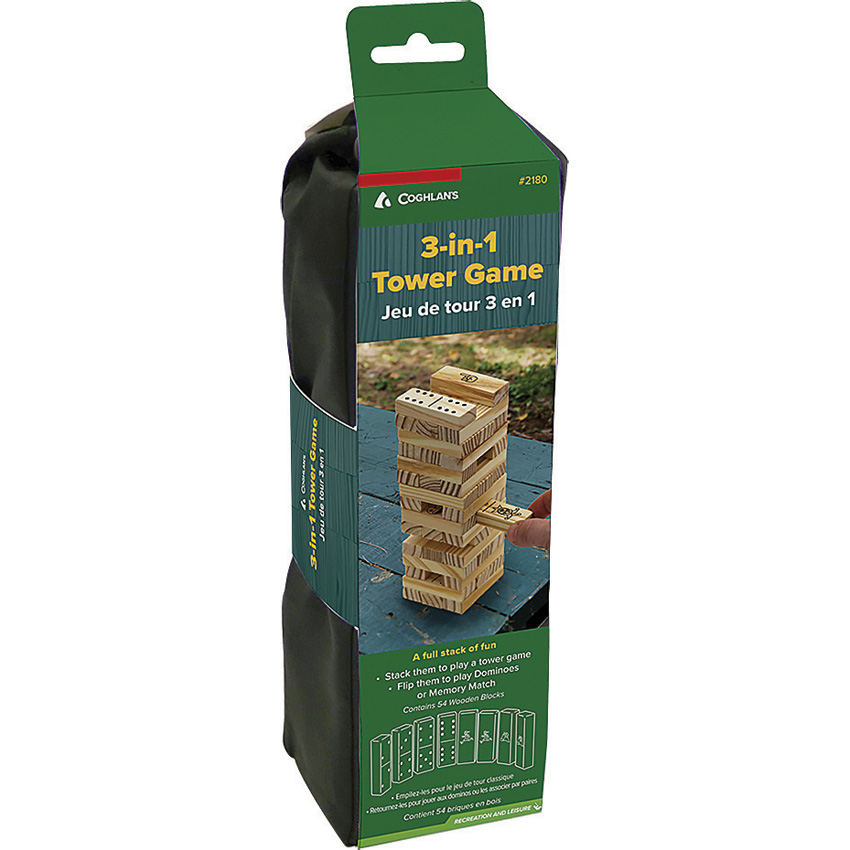 Coghlan's 3-in-1 Tower Game